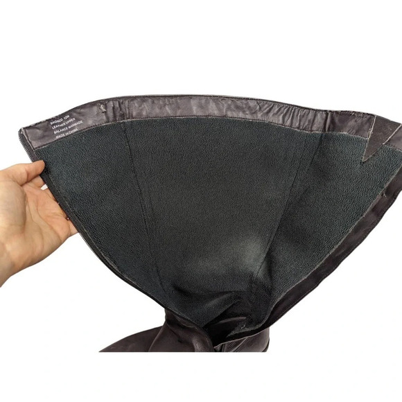 David Tate sz. 12W Bronco Floral Scroll Embossed Knee High Riding Boots Leather - Picture 10 of 14